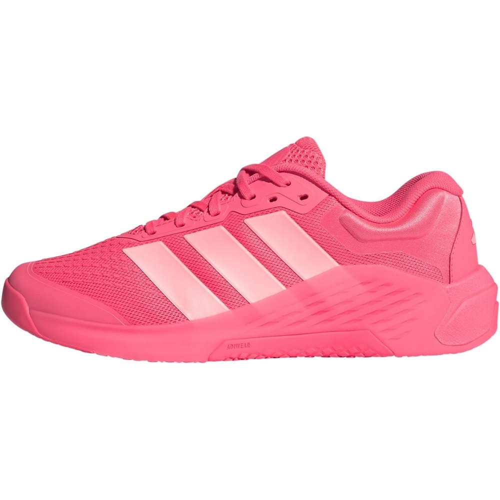 image:imageadidas Womens Dropset 4 Training Sneakers Shoes WhiteSolar TurboFrozen TurboSolar Turbo