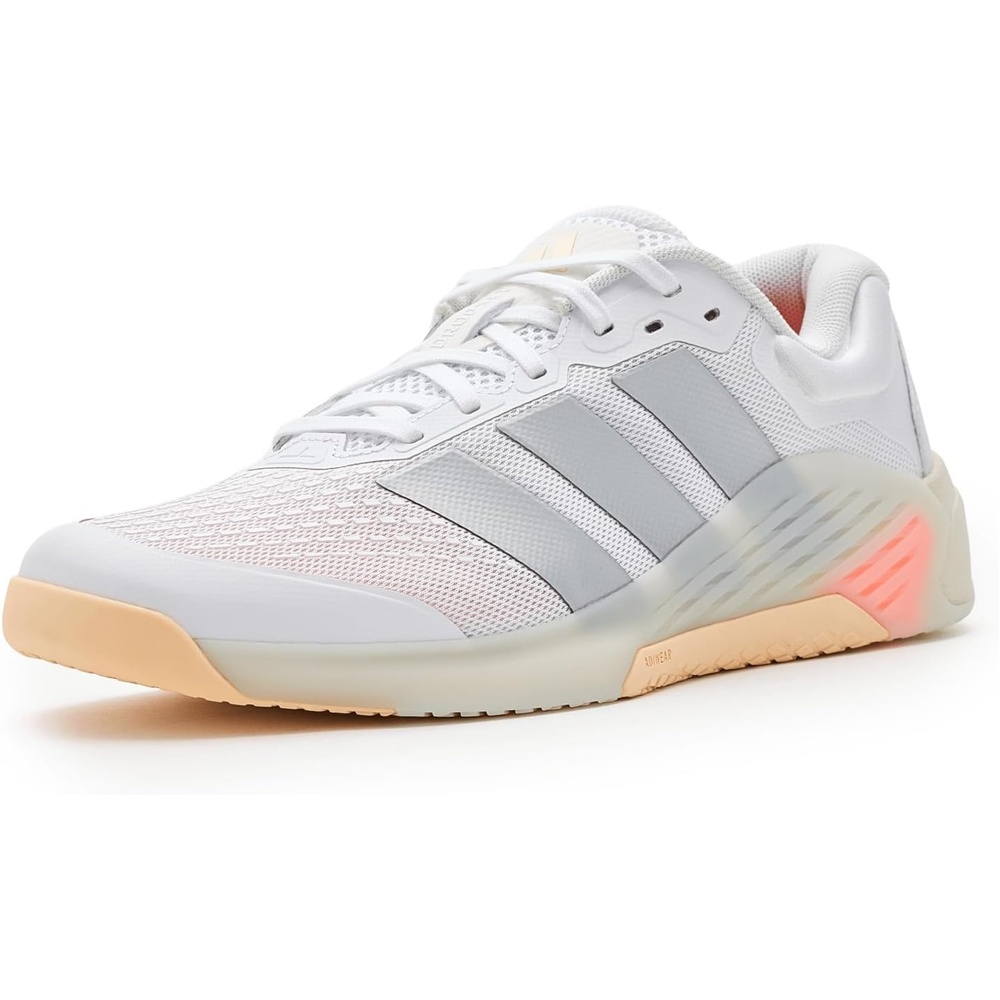 image:imageadidas Womens Dropset 4 Training Sneakers Shoes WhiteWhiteSilver Metallic