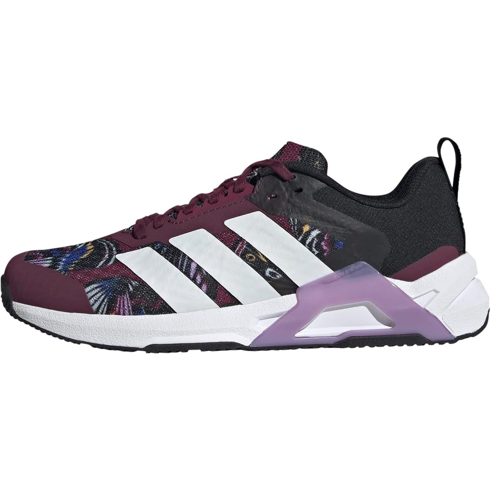 image:imageadidas Womens Dropset Control Training Sneakers Shoes BlackAmazon RedWhiteViolet Fusion