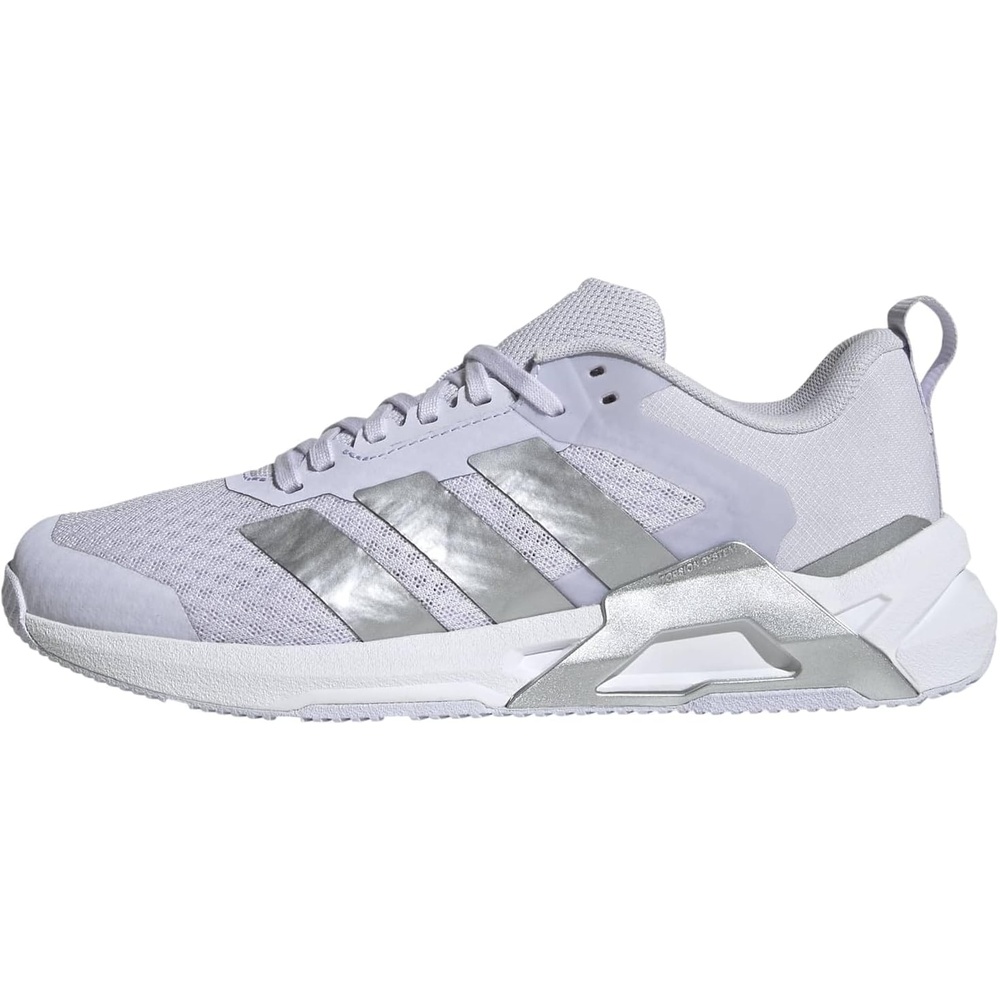 image:imageadidas Womens Dropset Control Training Sneakers Shoes BlackFrozen PurpleSilver MetallicWhite