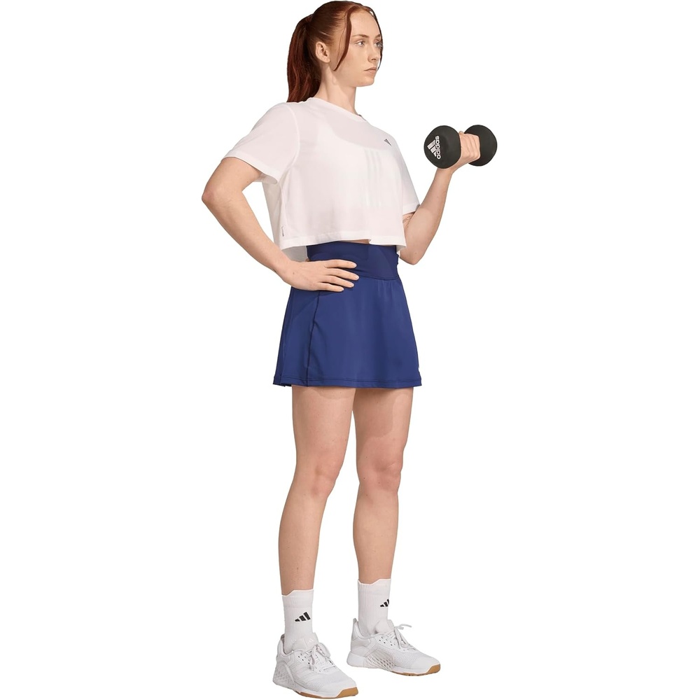 image:imageadidas Womens Optime Workout SkortDark Blue