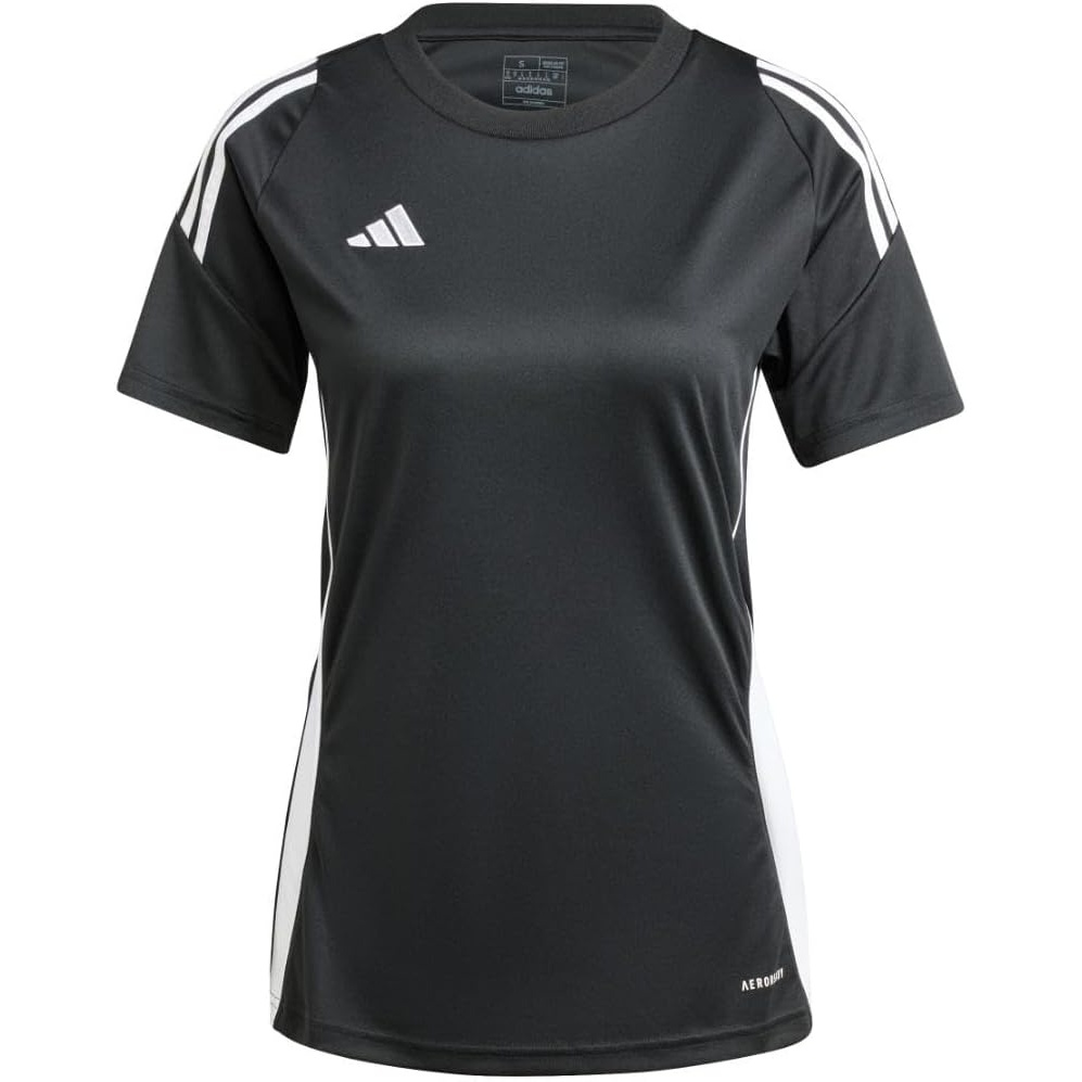 image:imageadidas Womens Tiro 24 JerseyBlackWhite