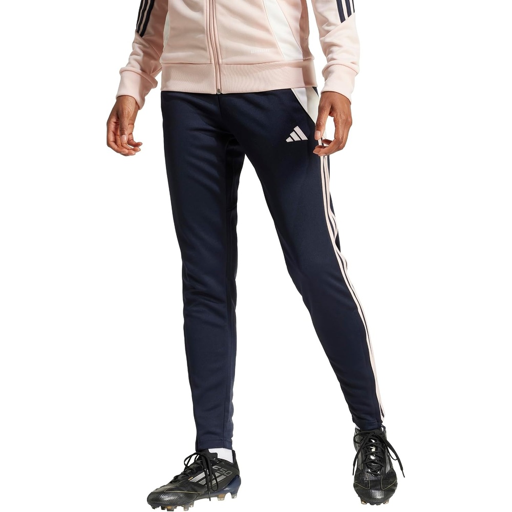 image:imageadidas Womens Tiro 24 Training PantsNight NavyBlush Pink