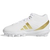 White/Gold Metallic/White