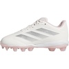 Chalk White/Silver Metallic/Clear Pink