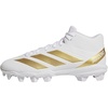 White/Gold Metallic/White