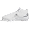 White/Silver Metallic/White