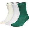 Wonder White/Clear Onix Grey/Collegiate Green/5