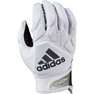 Adidas Freak 5.0 Padded Adult Football Receiver Glove(White/Black)