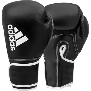 Adidas Hybrid 80 Boxing Gloves – Adult Boxing Gloves for Men & Women – Heavy Bag Gloves, Kickboxing Gloves for Women, MMA Sparring Gloves, Punching Bag Gloves for Men(Black/White)