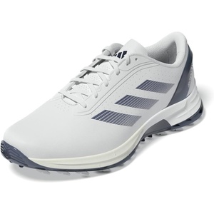 Adidas Men’s Adizero Zg Spikeless Golf Shoes(Footwear White/Collegiate Navy/Zero Metallic)