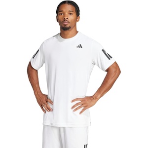 Adidas Mens Club Tennis Climacool 3-Stripes T-Shirt(White)