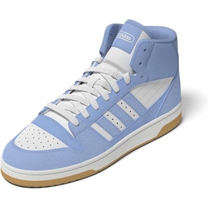 Adidas Mens Turnaround Mid Top Basketball(Blue/Blue/Cloud White)