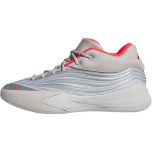 Adidas Unisex-Adult Dame X Basketball(Silver Metallic/Grey/Lucid Red)