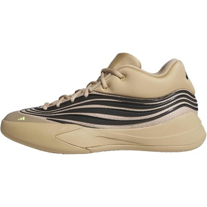 Adidas Unisex-Adult Dame X Basketball(Warm Sandstone/Black/Lucid Lemon)