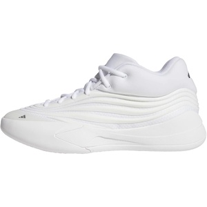 Adidas Unisex-Adult Dame X Basketball(White/Zero Metallic/Silver Metallic)