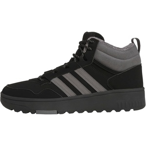 Adidas Unisex-Adult Hoops 4.0 Mid Top(Black/Grey/Black)