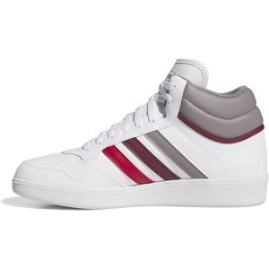 Adidas Unisex-Adult Hoops 4.0 Mid Top(White/Taupe Oxide/Shadow Red)