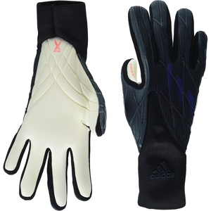 Adidas Unisex-Adult X Pro Goalie Gloves(Black/Grey /Sonic Ink/Solar Red)