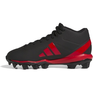 Adidas Unisex-Child Adizero Impact.2 II Molded Rubber American Football(Black/Team Power Red/Black)