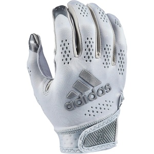 adidas Adizero 11 Adult Football Receiver Glove(Gray)