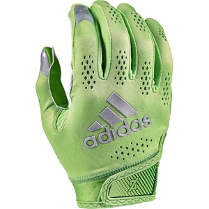 adidas Adizero 11 Adult Football Receiver Glove(Green)