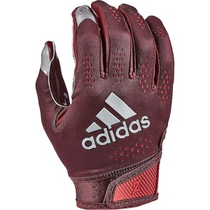 adidas Adizero 11 Adult Football Receiver Glove(Maroon)