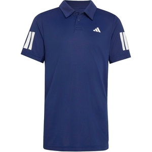 adidas Boys’ Club Tennis 3-Stripes Polo Shirt(Dark Blue)