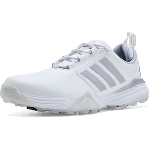 adidas Golf Adipower 26 Spikeless Golf Shoes(Ftwr White/Silver Met./Halo Silver)