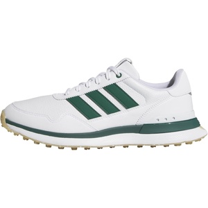adidas Golf S2G 26 Leather Spikeless Golf Shoes(Ftwr White/Collegiate Green/Gum 3)