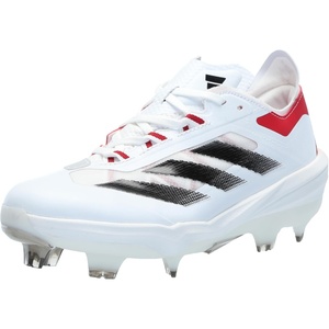 adidas Men’s Adizero Impact Baseball(White/Black/Team Power Red)