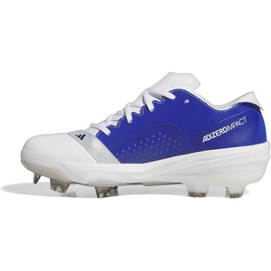 adidas Men’s Adizero Impact Baseball(White/Black/Team Royal Blue)