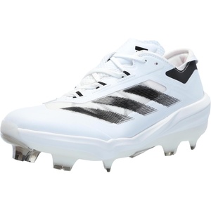 adidas Men’s Adizero Impact Baseball(White/Black/White)