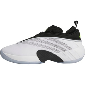 adidas Mens D.O.N. Issue 7 Basketball Sneakers Shoes – Black, Pink(White/Black/Lucid Lemon)