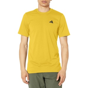 adidas Men’s Essentials Feel Ready Training T-Shirt(Bold Gold/Black)