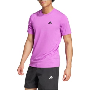 adidas Men’s Essentials Feel Ready Training T-Shirt(Purple Burst/Black)