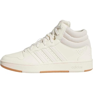 adidas Mens Hoops Mid Classic Lace Up Sneakers Shoes Casual – Blue, White(Cream White/Gum)