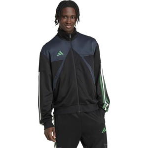 adidas Men’s House of Tiro Nations Pack Track Top(Black/Dark Grey/Collegiate Green)