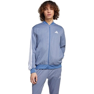 adidas Men’s Size Tricot Track Top(Dark Blue Melange)