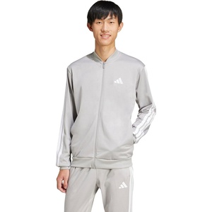 adidas Men’s Size Tricot Track Top(Medium Grey Heather)