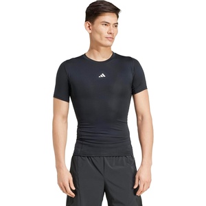 adidas Men’s Techfit Compression Training T-Shirt(Black)