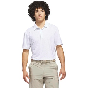 adidas Mens Ultimate365 Mesh Print Climacool Polo(Crystal Sky)