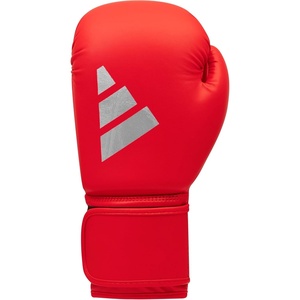adidas Speed 50 Gel Boxing Gloves – Adult Boxing Gloves for Men & Women – Heavy Bag Gloves, Kickboxing Gloves for Women, MMA Sparring Gloves, Punching Bag Gloves for Men(RED/SILVER)