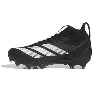 adidas Unisex Adult Adizero Impact American Football Shoes(Black/White/Black)