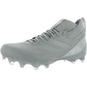 adidas Unisex Adult Adizero Impact American Football Shoes(Grey Two/Silver Metallic/Grey)