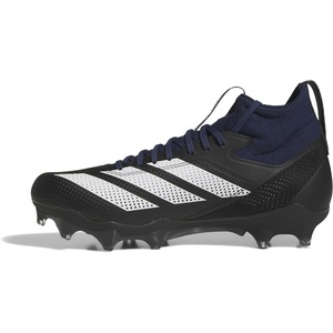 adidas Unisex Adult Adizero Impact American Football Shoes(Team Navy Blue/White/Black)