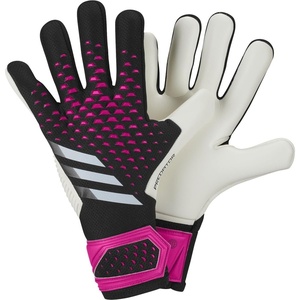 adidas Unisex-Adult Competition Predator Goalie Gloves(Black/White/Team Shock Pink)