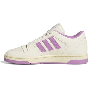 adidas Women’s Break Start Shoe(Cream White/Preloved Purple/Cloud White)