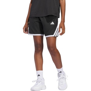 adidas Women’s Crazylite Basketball Shorts(Black/White(2025))