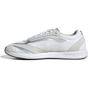 adidas Womens Lightblaze Lp Lace Up Sneakers Shoes Casual – Black(Grey/White/Silver Metallic)